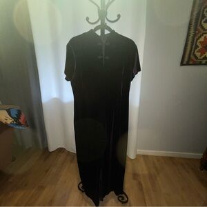 Robbie Bee Purple Velvet Dress